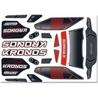 Corally 00180-380  Polycarbonate Body - Kronos Xp 6s - Clear - Cut - 1 Pc