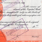 1940 Seattle Rainier Baseball Club Stock Certificate  - Signed By Emil Sick