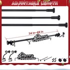 Christmas Garland Hanger For Front Door Adjustable 34-48 Inch  Over The Door    