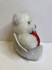 Avon Teddy Bear Valentines Love Angel White Plush Stuffed Animal Toy Gift 6   