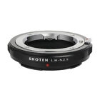 Shoten Adapter Ii For Leica Lm Zeiss M Vm Mount Lens To Nikon Z Z6 Z7 Z50 Camera