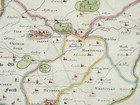 Rutland  Rotelandiae  Robert Morden Original Antique Vintage Old Map 1722