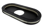 United Pacific 110292 Oval Aluminum Air Cleaner  With Mustang Logo For Single 4