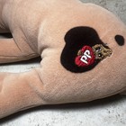 Vintage Tonka 1985 Large Pound Puppies Puppy 18  Tan W  Dark Brown Ears   Spots