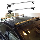 For Vw Mk6 Jetta 48  Top Roof Rack Cross Bar Luggage Cargo Carrier Rail Aluminum