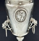 Bailey Sterling Medallion Vase 11 1 4  Attributed To John Wendt