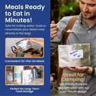 30 Pack Mre Mylar Bags Heat Seal Zip W  400cc Oxygen Absorbers Silver