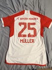 Bayern Munich Jersey 23 24 Home Authentic Soccer Shirt Adidas Men Size M