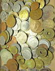 Mixed Bulk Lot   25 Foreign World Coins