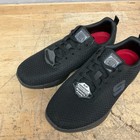 Skechers Work Women s Size 6 5 W Shoes Black Slip Resistant Sneakers 77210w