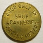 Shop Carnegie  pennsylvania  Parking Token - Pa3160a