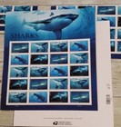 2017 Mint Us Sharks Pane Of 20 Forever Stamps Scott  5227a  mnh  - 100 Pcs Total