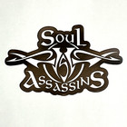 Soul Assassins Classic Logo Art Magnet For Metal Surface Dj Muggs Cypress Hill