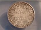 - Exceedingly Rare 1897 B India Victoria One Half 1 2  Rupee - 560 Minted