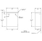 Sanitary Waste Disposal Surface Mounted Napkin   Tampon   Trash  Asi 10-0852  Fs