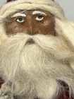 Primitive Santa Claus Holding Christmas Tree Folk Art Figure Doll 15 