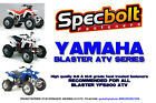 Yamaha Blaster Bolt Kit 120 Pieces Yfs200 Atv Quad Plastic Body Frame  Specbolt