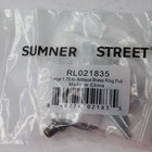 Sumner Street Home Hardware Large 1 75 In  Antique Brass Ring Pull