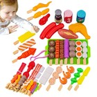 Kids Bbq Pretend Play Kitchen Food Toys Cooking Playset For Kids Set