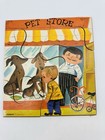 Vintage Playskool Pet Store Shop 6 Piece Wooden Puzzle Usa Dog Puppies