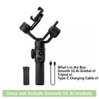 Zhiyun 5s Ai 3-axis Handheld Gimbal Stabilizer For Smartphone With Fill Light