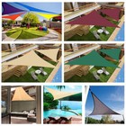 Waterproof Shade Sail Patio Awning Outdoor Garden Pool Sun Canopy Shelter Cover