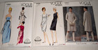 Vintage Vogue Sewing Pattern Reissue Uncut Lot Of  3  V1978 V1911 V2082  f4 