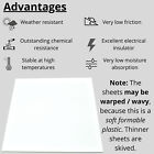 White  natural  Teflon Ptfe Virgin Plastic Sheet  Various Sizes And Thicknesses