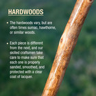 Brazos Rustic Wood Walking Stick  Hardwood  Traditional Style Handle  For Men   