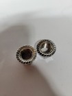 Old Mid School Nos Chrome 14 14mm Mm Axle Nuts Pair Set Bmx Freestyle Bike Hub
