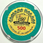 Casino Chip  Caesars Palace 500 Las Vegas Casino Legends Hall Of Fame