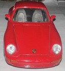 Porsche 911 Sunnyside Die-cast Car 1 24 Scale Red Ss 7704a