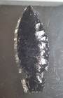 Authentic Modern Reproduction Of Pre 1600 Pacific Northwest Obsidian Arrowhead