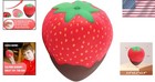 Cute Kawaii Strawberry Jumbo Squishies     Non-toxic 3 9 Inch Stress Relief