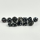 12 Loose Skunk Venetian Trade Beads