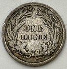 1896 Silver Barber Dime G vg X-499