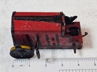 Antique Marx Wind-up Red Tin Litho Tractor Made In Usa - For Parts Or Restore