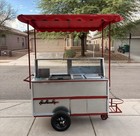 Launch Your Food Cart Business Today  Stainless Steel Multi-purpose Food Cart   