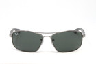 Ray Ban Junior Rj9536s-200 71 Silver Blue 54mm Metal Rectangle Kids Sunglasses
