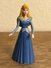 Aurora Princess In Blue Dress Disney Sleeping Beauty 3 5    Figure Plastic Toy