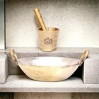 Brass Kadhai With Brass Mortar Best Health Option