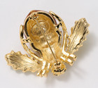 Joan Rivers Acorn Bee Pin  Goldtone