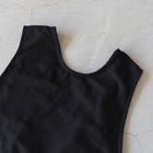 Blue Willow Cotton-rayon Salopette Overalls Black 26ss  yu-pack 