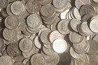 90  Silver Roosevelt Dime Roll  1946-64   50 Dimes  Lot B10