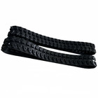 2pk Rubber Track For Bobcat Mt85 Vermeer Abs 180x72x45mm 7271923