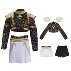 Cosplays Pop Singer Outfits Girls Rumi Costume Demon Costume Mira Zoey Anime