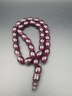 Vintage Faturan Bakelite Rosary Amber Prayer Beads 33 Islamic Tasbih Misbaha