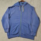 Polo Ralph Lauren Hoodie Mens 2xlt Blue Full Zip Hoody Pony Sweater Heavyweight