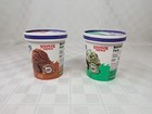 Netflix Stranger Things Scoops Ahoy Empty Ice Cream Containers Lot Of 2