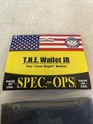 Spec-ops Nylon T h e  Wallet J r  With Shark-bite Closure Black New